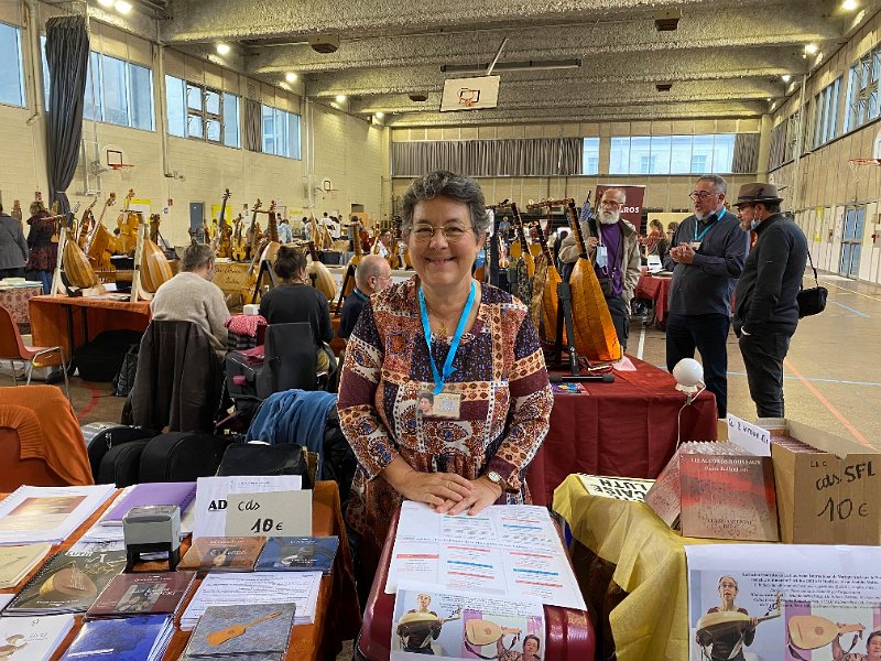 polyfolies_2021_21.jpg - Pascale Boquet sur le stand SFL !