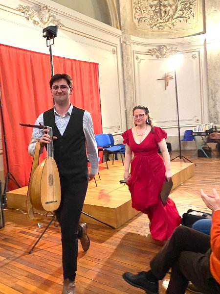 657335025_1430729412180754_2064426807282634290_n.jpg - Pierre-Baptiste Brioude : luth, et Véronique Bourin : soprano, Ayres et Lute songs de Dowland, Johnson et leurs contemporains...