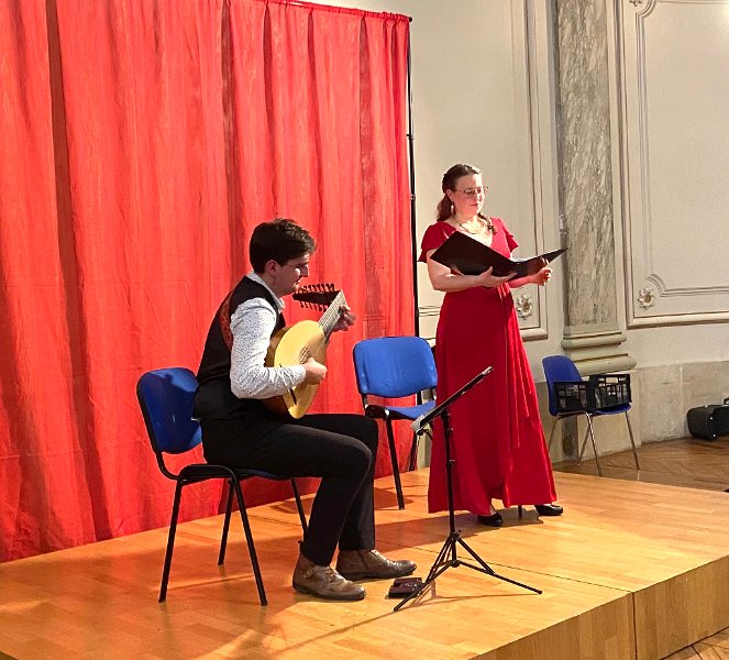 658220675_1430729505514078_4974868957332324549_n.jpg - Pierre-Baptiste Brioude : luth, et Véronique Bourin : soprano, Ayres et Lute songs de Dowland, Johnson et leurs contemporains...